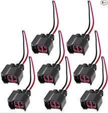 Injector Pigtail Connector Plug Wire EV6 Compatible with Mustang F150 F250 Crown