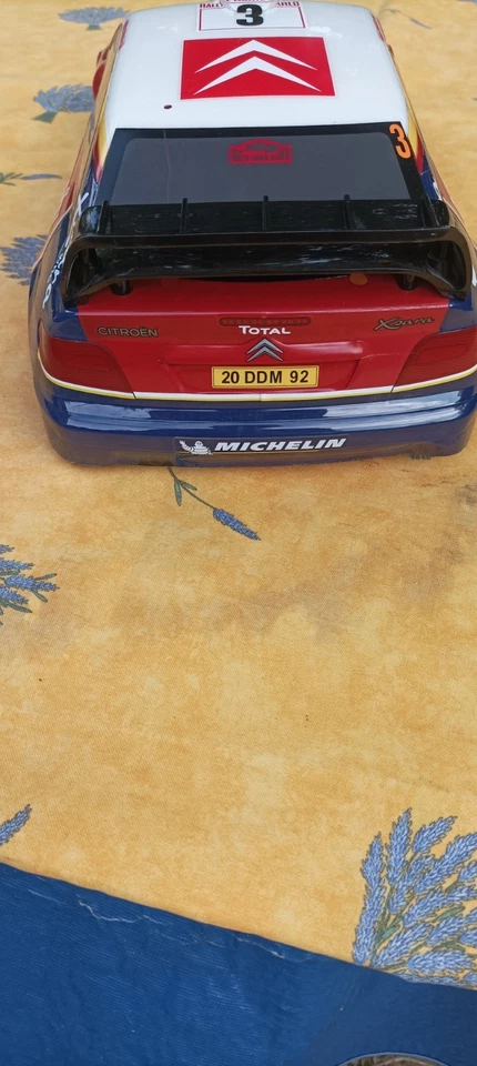 1/10 RC TAMIYA Carrosserie Citroën WRC LOEB Rare / Raritat - Photo 4/4