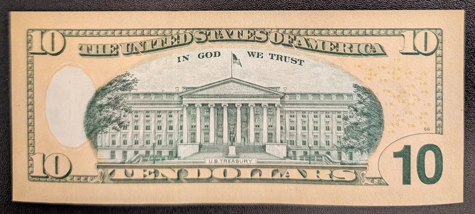 $10 2009 GEM UNC Federal Reserve STAR Note! - Image 2 of 2