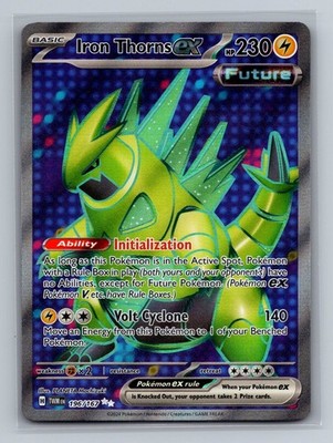 Iron Thorns ex 196/167 Pokémon TCG Ultra Rare SV06: Twilight Masquerade NM