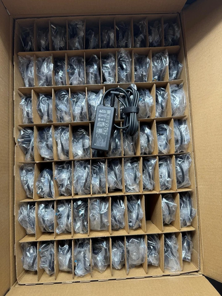 Chargeur HP Original 45W – 19.5V / 2.31A – Connecteur 4.5x3.0mm Bleu – Neuf