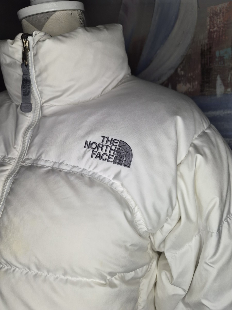 ノースフェイス☆ダウンジャケット 700F ホワイト S レディース 0043 The North Face Women's White 700 Goose Down Puffer Jacket | eBay