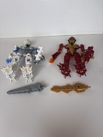 LEGO BIONICLE LOT 8732 8727 INIKA TOA MATORO TOA JALLER GREAT CONDITION
