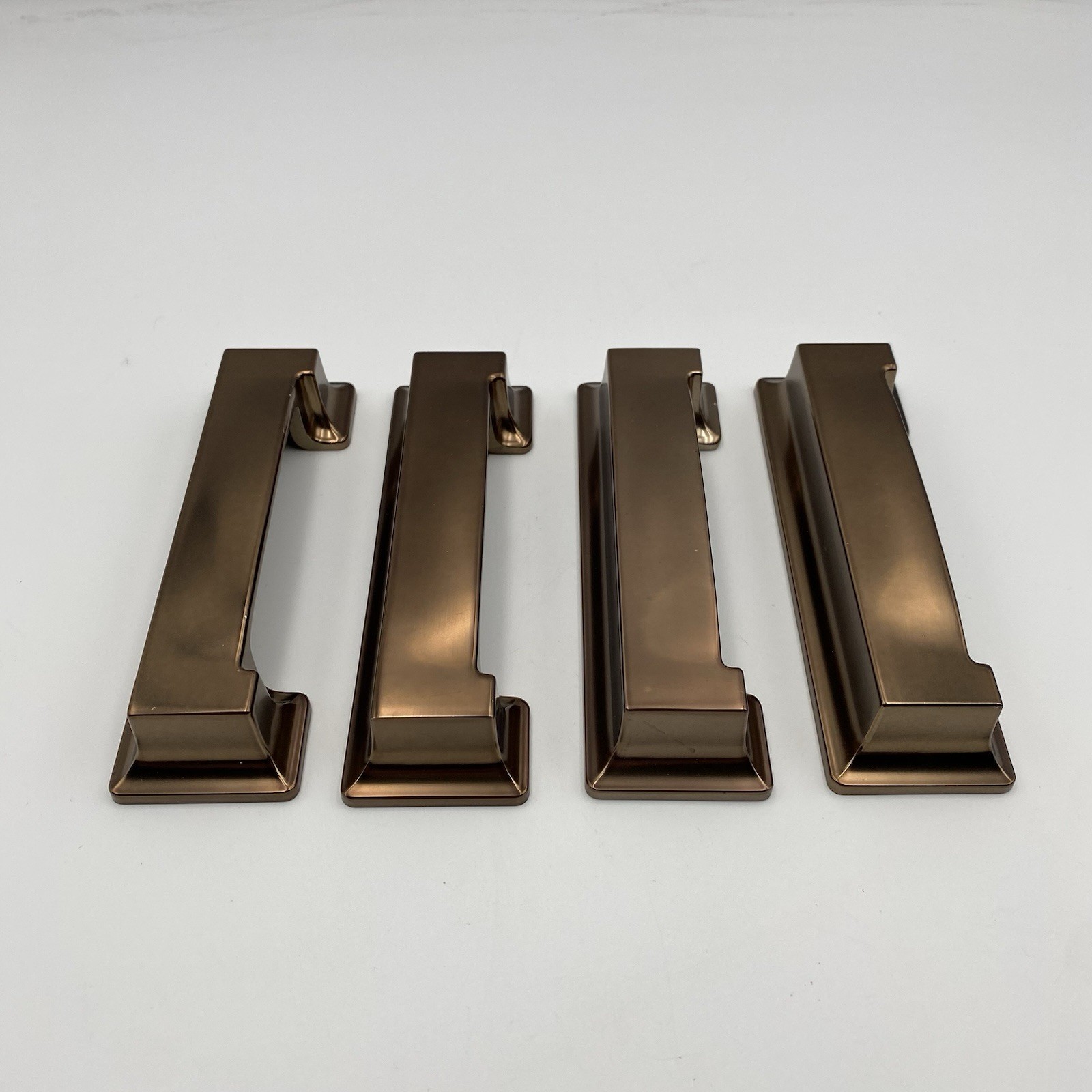 Amerock Appoint 3" or 3-3/4" Center Champagne Bronze Cabinet Cup Pull Lot of 4