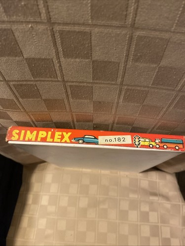 Vintage Simplex Cars Wooden Puzzle Made In Holland 14Trucks Bus Cars No. 182 - Picture 8 of 16