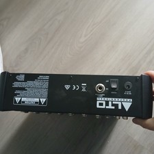 alesis alto professional zmx 122 fx mixer board used no power supply 8 channels