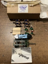 Trophy Miniatures 54mm glossy Pontoon Section set Zulu War edition