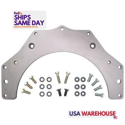 Trans-Dapt 60, One 62- SBC To BOP TH350/400 Trans Adapter Natural Steel Performa