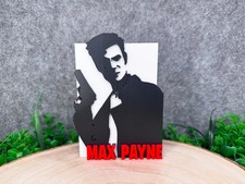 Max Payne - Idea Regalo per Fan e Collezionisti Fan Art 3D Nerd Geek Figure