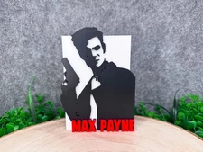Max Payne - Fan Art 3D Nerd Geek Figure Fan Art Collectors Gift Idea