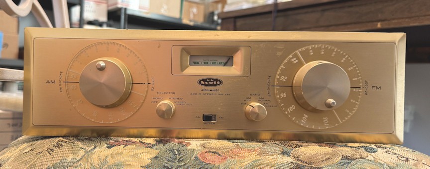 Scott 330D vintage audio equipment - eBay listing photo 2