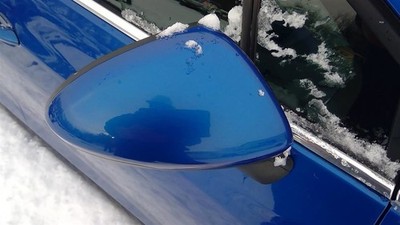 Passenger Side View Mirror With Heated Dlf Opt Ukc Fits 16-19 CRUZE 12494868
