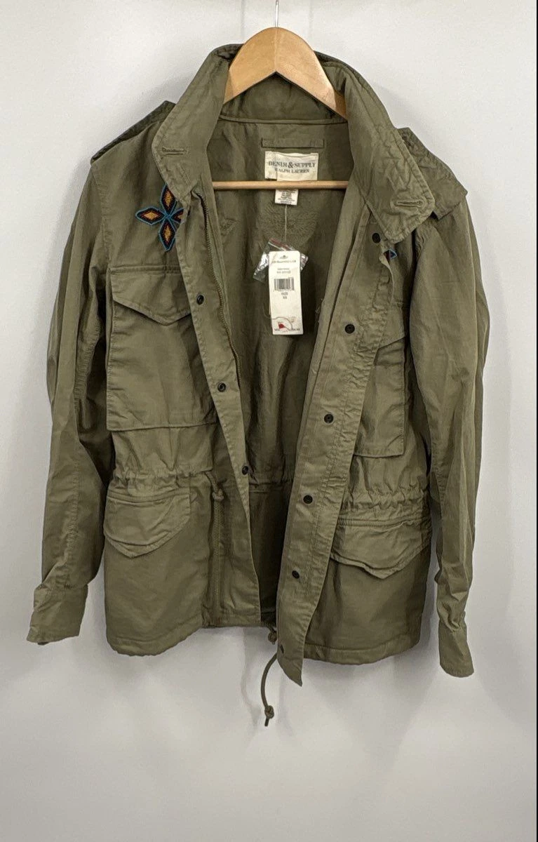 Denim & Supply Ralph Lauren Military Jacket Green Coats, Jackets