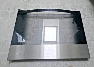 Zanussi ZCG63010XA 60cm Doppel Backofen Gasherd nur Frontglastür