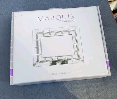 Marquis  Crystal フォトフレーム MARQUIS BY Waterford Crystal CROSBY Picture Frame 4 x 6 | eBay