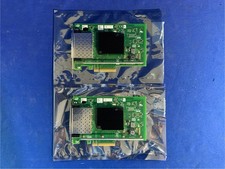 2 Dell Intel Quad-Port 10GB Module 0DDJKY SFP PCIe Network Card Set Lot Tested