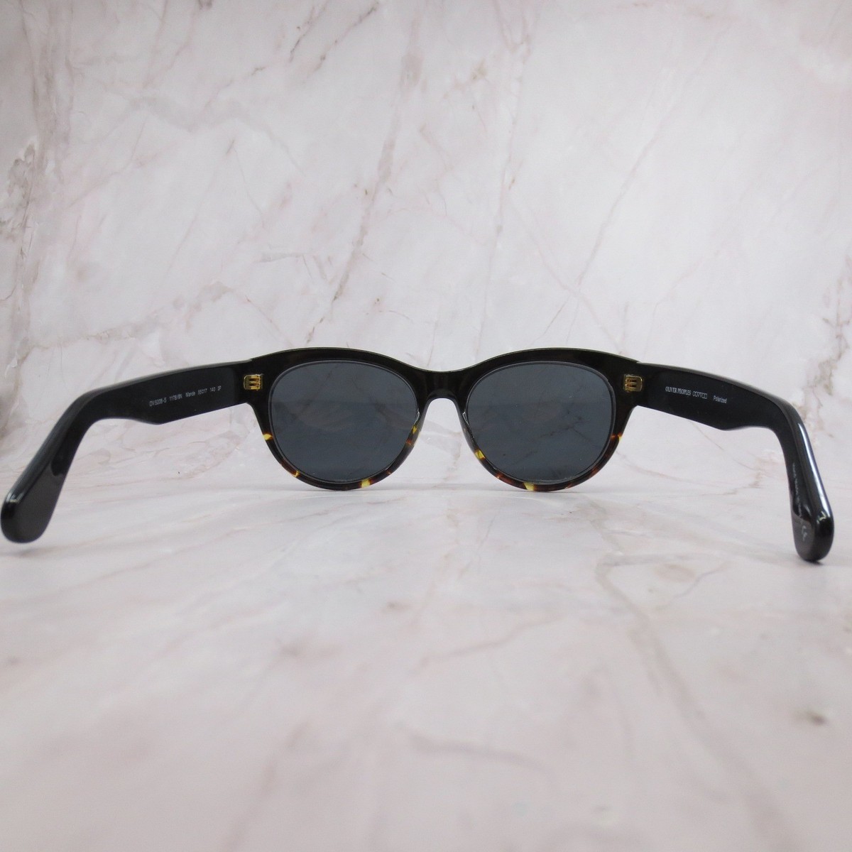 Oliver Peoples Mande Sunglasses Black Tortoise Polarized 