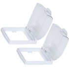 2 Pcs Türklingel-schutzabdeckung Türklingelabdeckungen Türklingelschutz