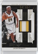 2023-24 Panini Noir Elegant Décor Rookie Jerseys Prime /49 Jalen Pickett 1ea7