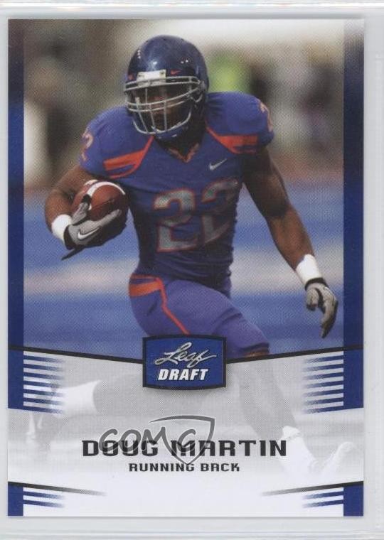 2012 Leaf Draft Blue Doug Martin #16 Rookie RC 0q1p
