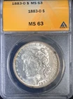 1883-O Morgan Dollar MS-63