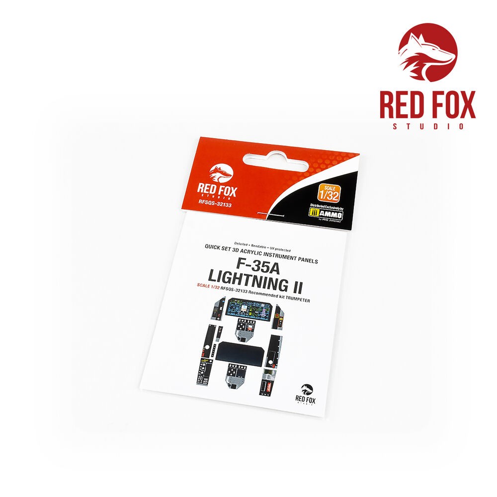 Red Fox Studio RFSQS-32133 - 1/32 F-35A Lightning II (For Trumpeter Kit) - New