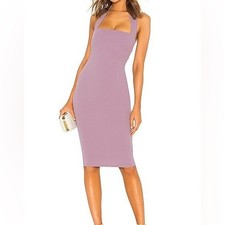 Nookie Women's Size Small Boulevard Midi Dress in Soft Violet NEW