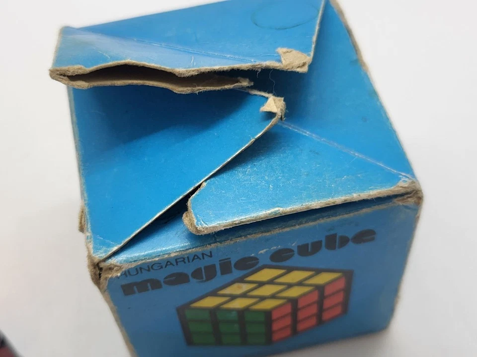 Rubik's Cube Logical Game Puzzle POLITOYS Hungary Original Vintage 1980 - Image 4 of 4