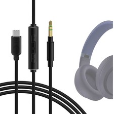 Geekria Type-C Audio Cable with Mic for Beats Studio Pro, Studio3, Solo3.0