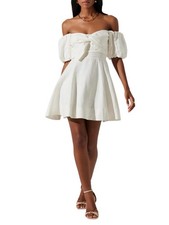 ASTR The Label Ula Dress Size Small White