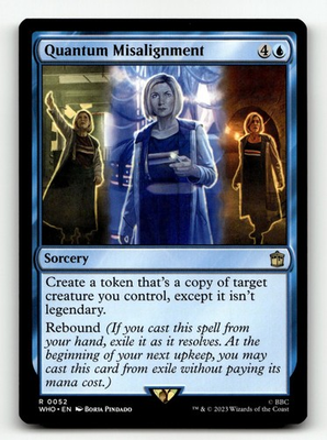 #ad #ad Quantum Misalignment 52 R Universes Beyond: Doctor Who $12.99