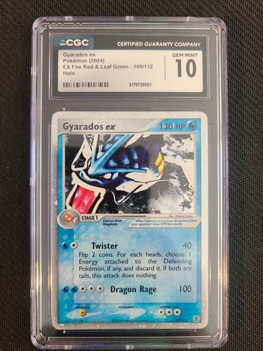 Gyarados ex graded CGC 10 for sale on eBay