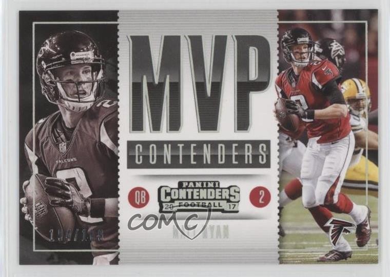2017 Panini Contenders MVP Contenders Silver 194/199 Matt Ryan #MC-2 0w1