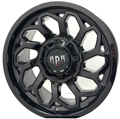 17 x9'' Gloss Black RDR Off Road RDR53 Wheels fits 2004 2025 Ford F150 6x135 +0