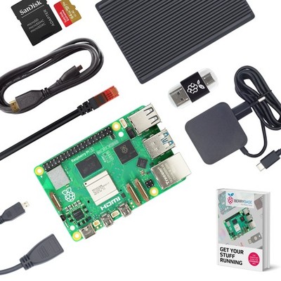 Raspberry Pi 5 4GB, Passive Cooler Starter Kit