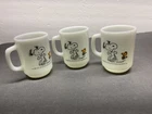 Vintage Peanuts Snoopy Fire King Mug  At Times Life Is Pure Joy