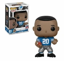 BARRY SANDERS Funko POP! NFL Legends Vinyl Figure #81 Detroit Lions