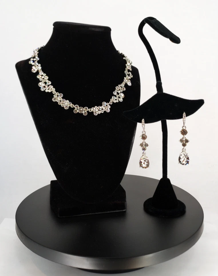 Collana e Orecchini Givenchy Elementi Swarovski