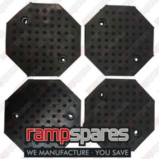 Automotech Lift Pads Octagonal 2 post Garage Lift ramp spares parts - 4 pads