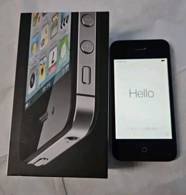 Apple iPhone 4 - Black - Works Great - DONT KNOW THE PROVIDER