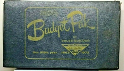 Budget Pack by Sales Builder Pens 1972 Salesman Sample Display