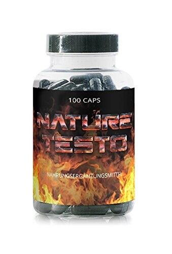 Nature Testo Booster Muskelaufbau Extrem Anabol Testosteron 100 Kapseln Pump - Picture 1 of 12