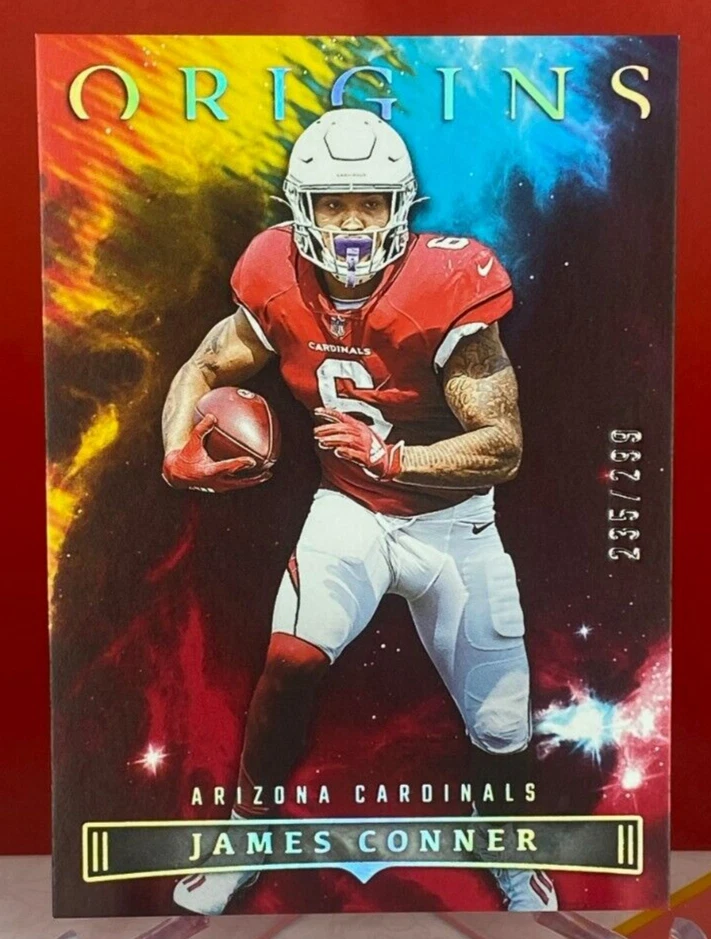 James Conner trading card