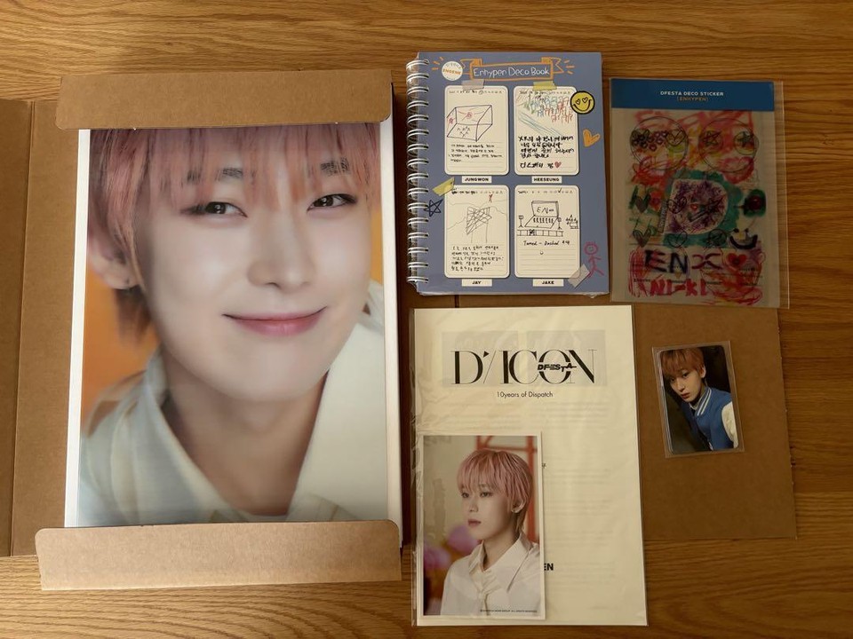 Enhypen Sunwoo Dicon Dfesta Photobook eBay
