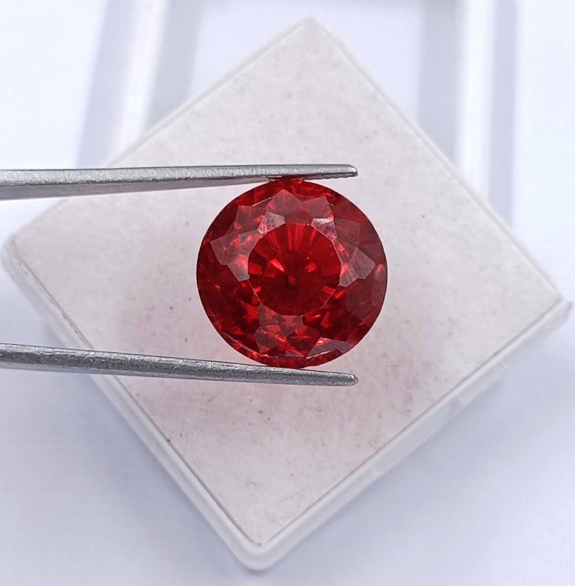 Gorgeous Stone Natural Real Red Spinel 50-51 Carat Certified Round
