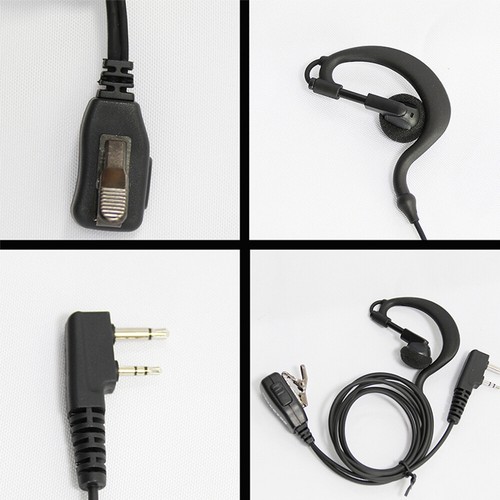 5× Earhook Earloop Słuchawki do radia IC-F3021 F4 F3 F43 F44 V8 V80 V85 F4021 - Zdjęcie 4 z 4