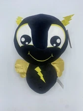 Sparky3 Plush Color Bug Big 9" Stuffed Toy Rare Sparky Black Lightening Bolt
