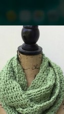 BCBGeneration Womens Scarf Bone Lime Knit Wom...