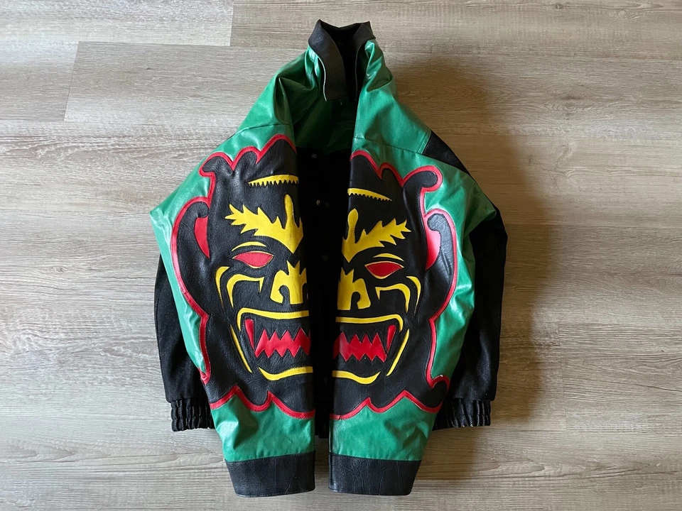 Винтажная мужская куртка большого размера джинсовая ткань XL XLarge 90-е y2k - Изображение 4 из 4