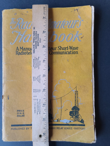 Antyk 1932 Radio Podręcznik amatorski ARRL - Zdjęcie 12 z 12